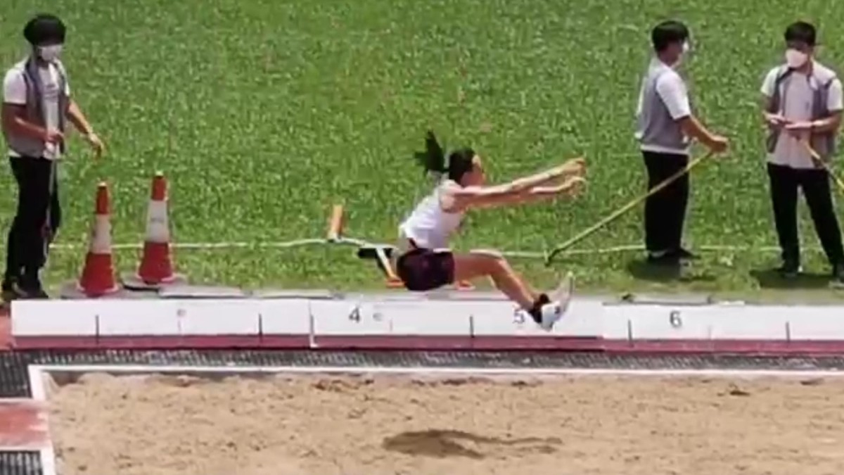 Hong Kong Record Breaking - U18 Girls Long Jump