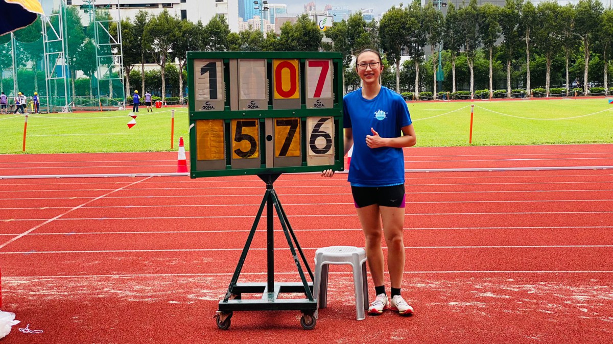 Overall Champion in Inter-school Athletics Competition