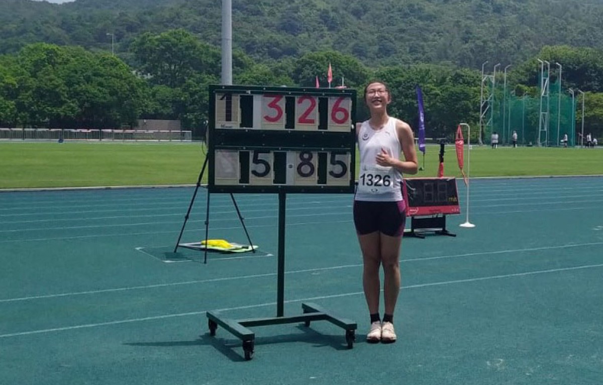 Our Champion Broke her own Long Jump U18 Record Again!