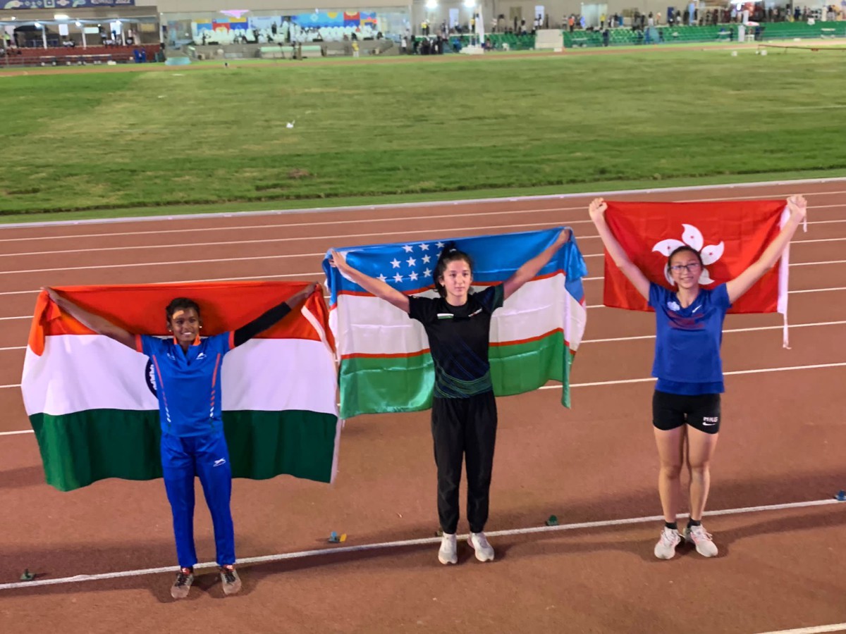 Bronze Medal for Hong Kong at the 4th Asian U-18 Athletics Championships 2022