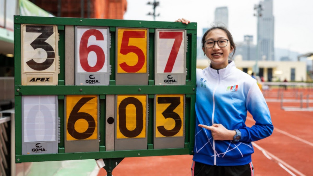 S.4 Tiffany Wins and broke the U18&U20 Record again!