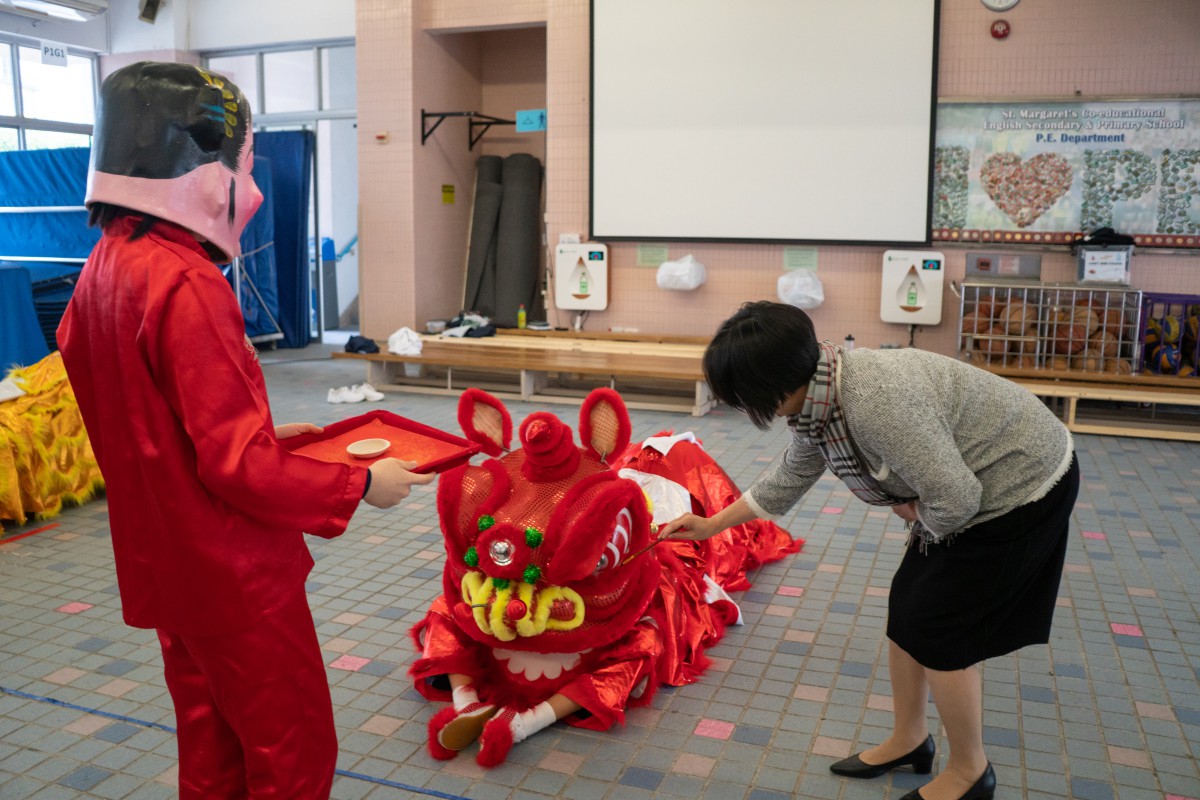 Lion Dance to celebrate the Year of the Rabbit