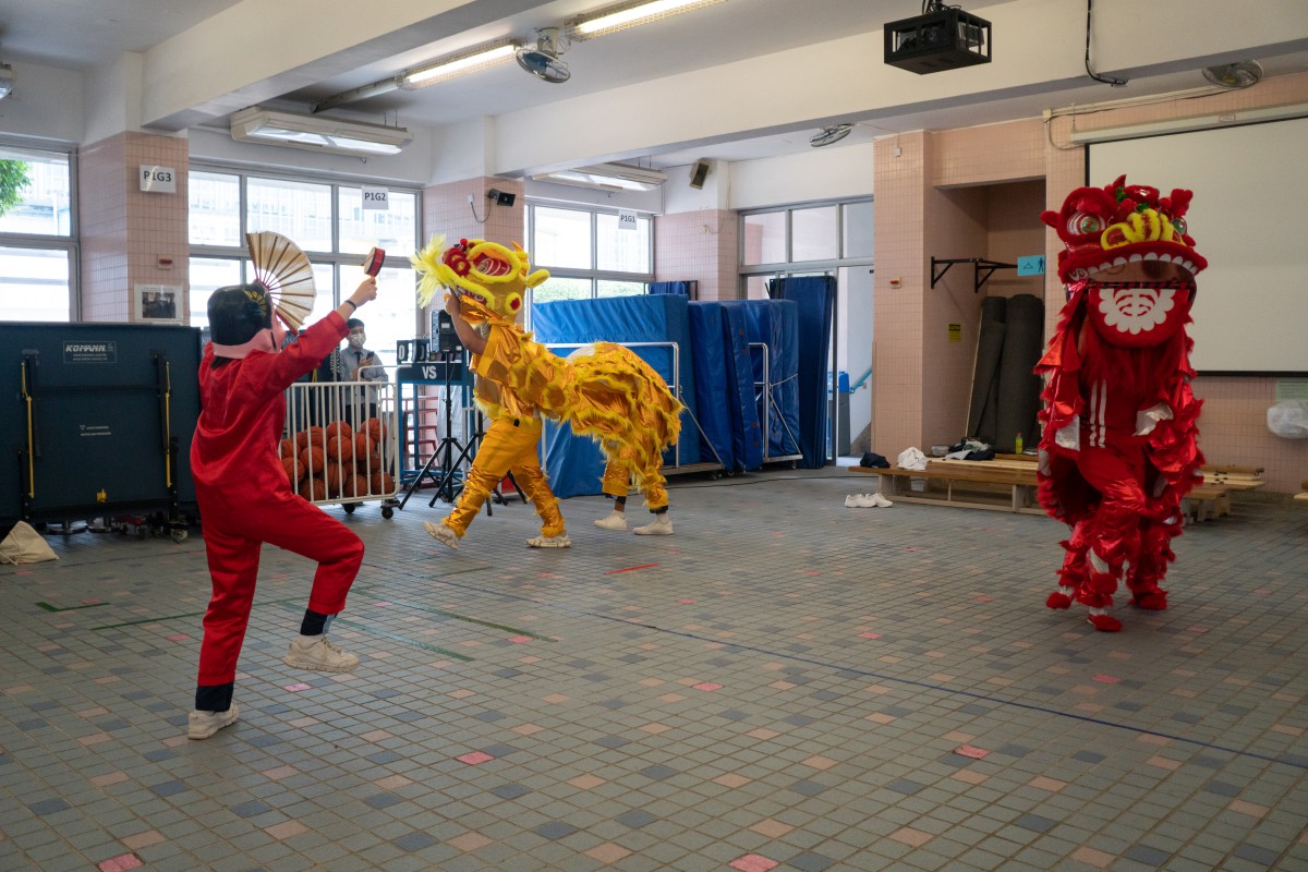Lion Dance to celebrate the Year of the Rabbit