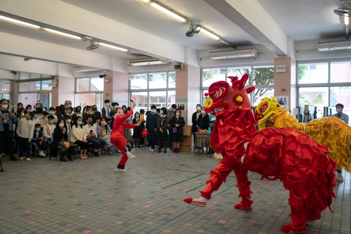 Lion Dance to celebrate the Year of the Rabbit