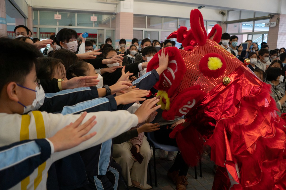 Lion Dance to celebrate the Year of the Rabbit
