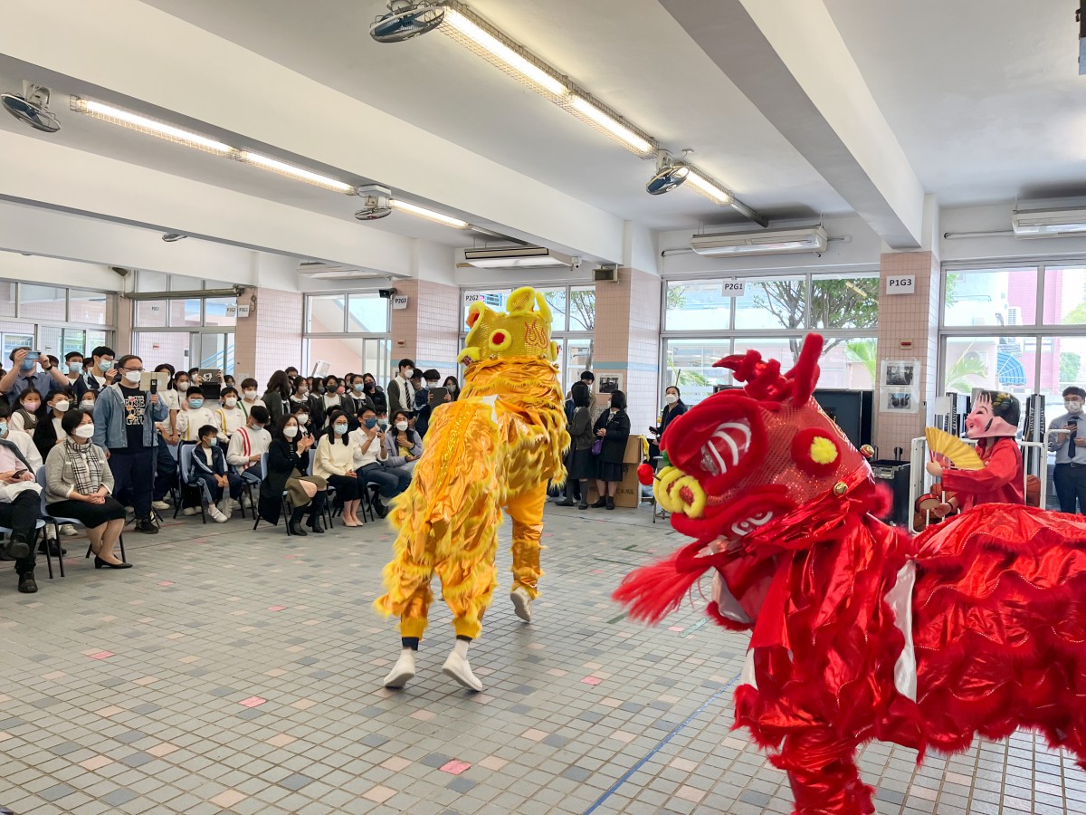 Lion Dance to celebrate the Year of the Rabbit