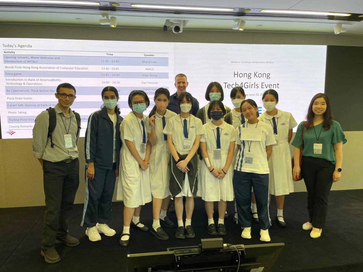 HKACE x BOA WIT&O Organizing Event: Tech4Girls Hong Kong