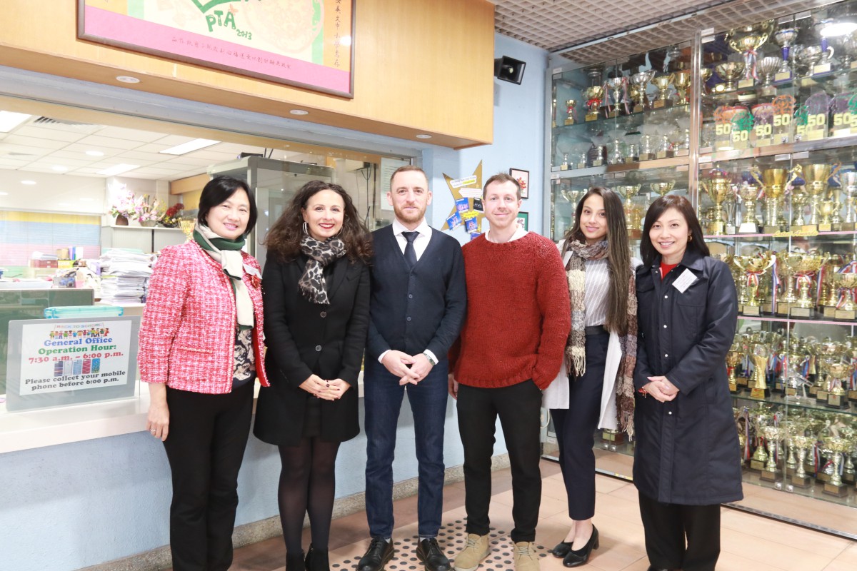 Visitors from Embajada de Espana (Embassy of Spain)