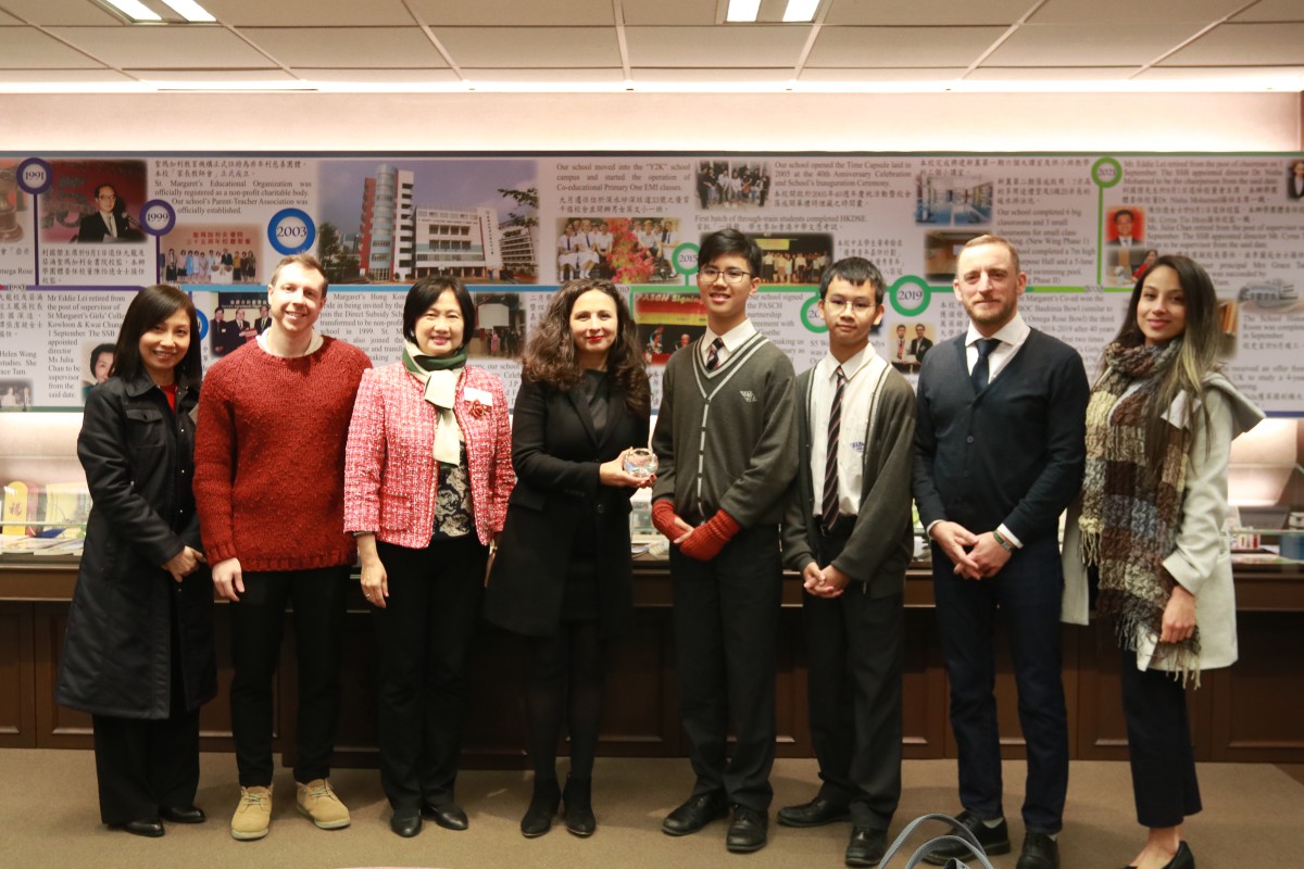 Visitors from Embajada de Espana (Embassy of Spain)