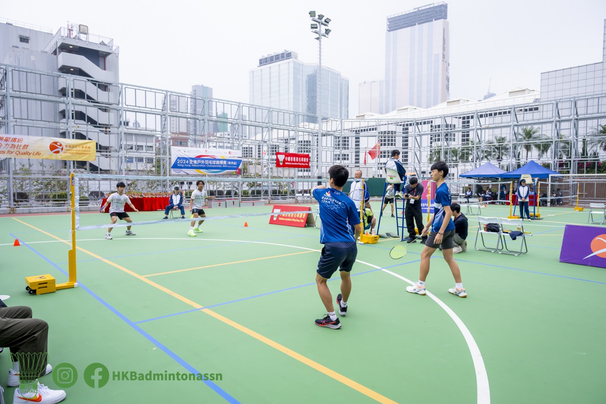 Champion in Hong Kong AirBadminton Championships (School Division) 2024
