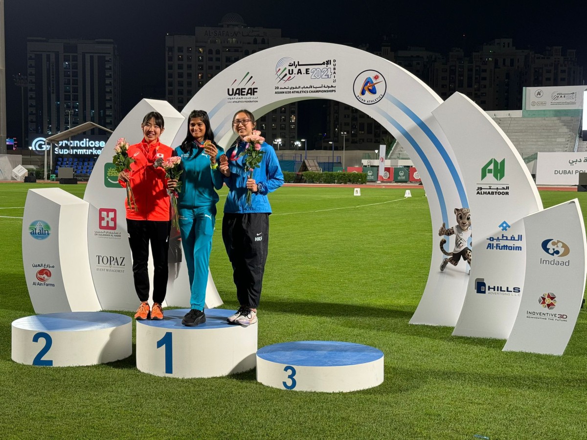 Bronze Medal in the 21st Asian U20 Athletics Championships
