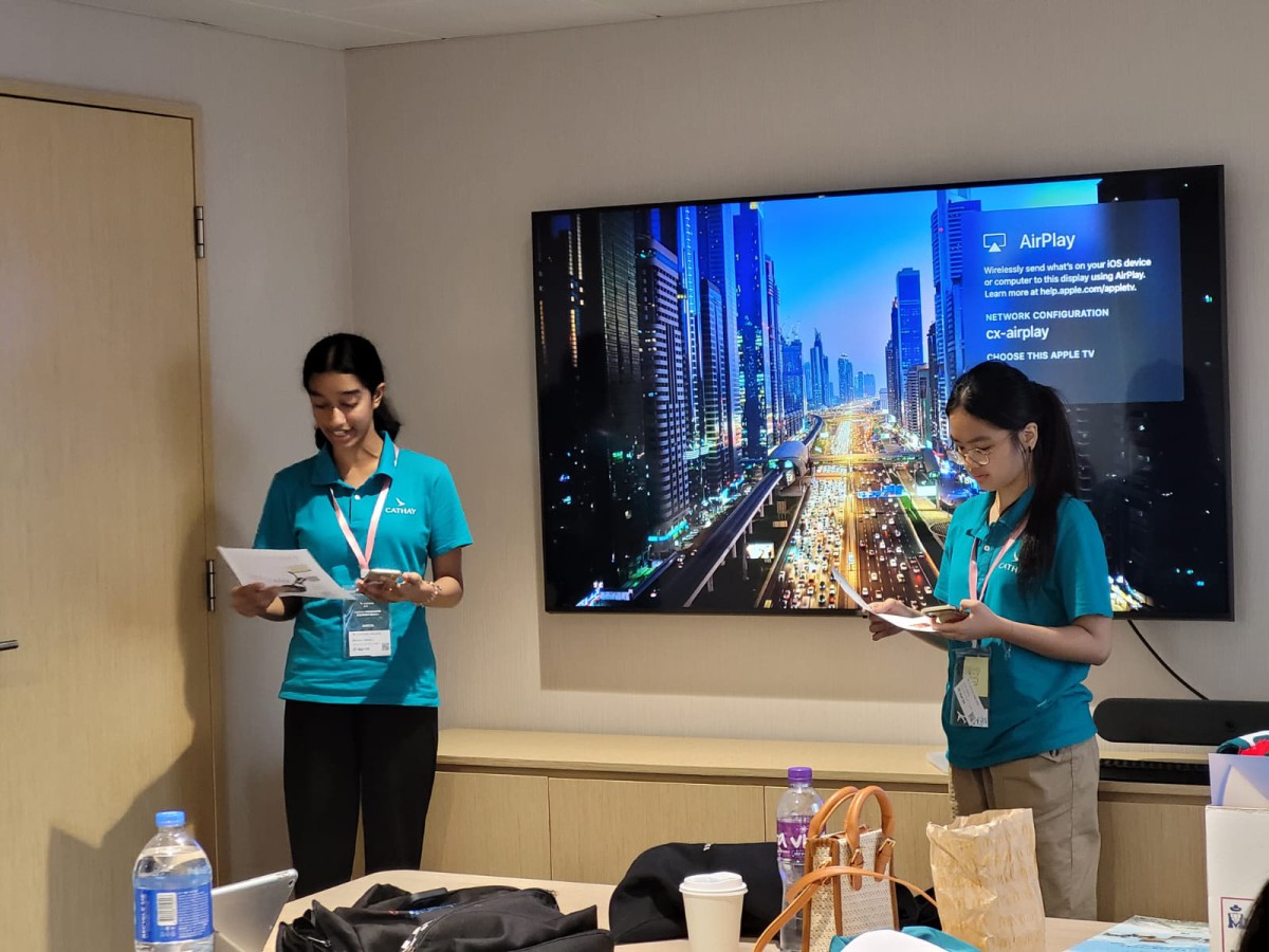 Cathay Pacific’s ‘I Can Fly’ programme