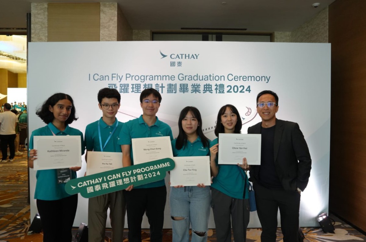 Cathay Pacific’s ‘I Can Fly’ programme
