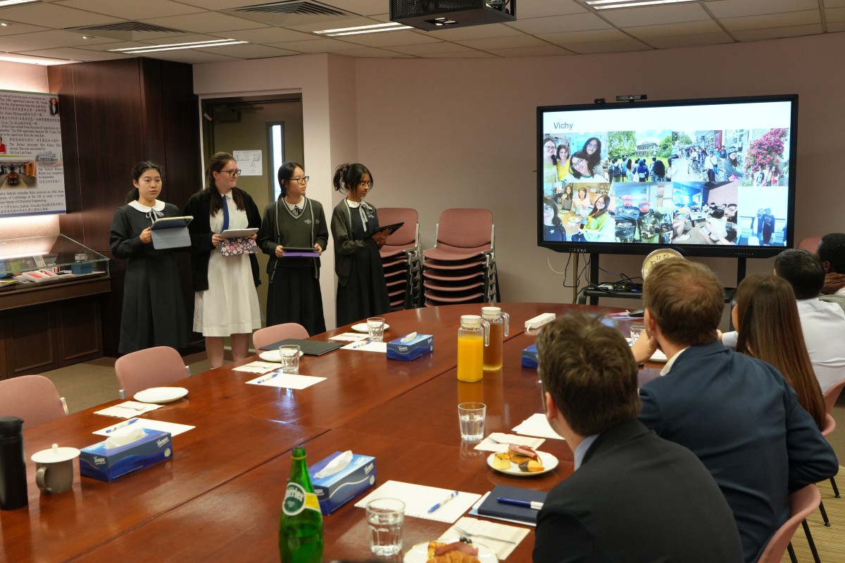 Visit from the Consulat Général de France à Hong Kong et Macao