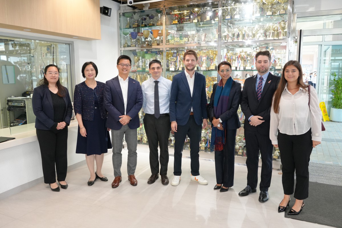 Visit from the Consulat Général de France à Hong Kong et Macao