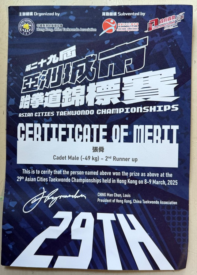 29th Asian Cities Taekwondo Championships