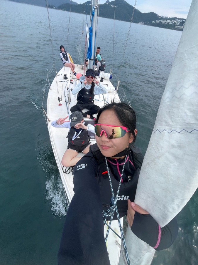 Sailing activity from PE department 2024-2025
