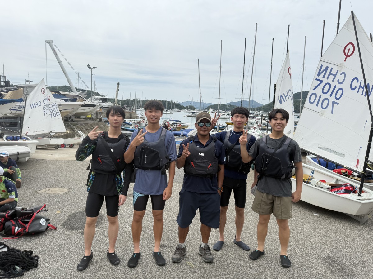 Sailing activity from PE department 2024-2025
