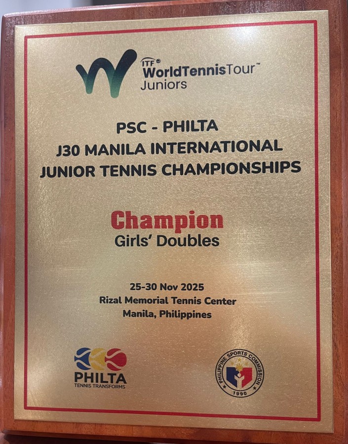 Student Selected to Represent Hong Kong at the 15th National Games of the People’s Republic of China and Won Girls’ Doubles Champion at J30 Manila