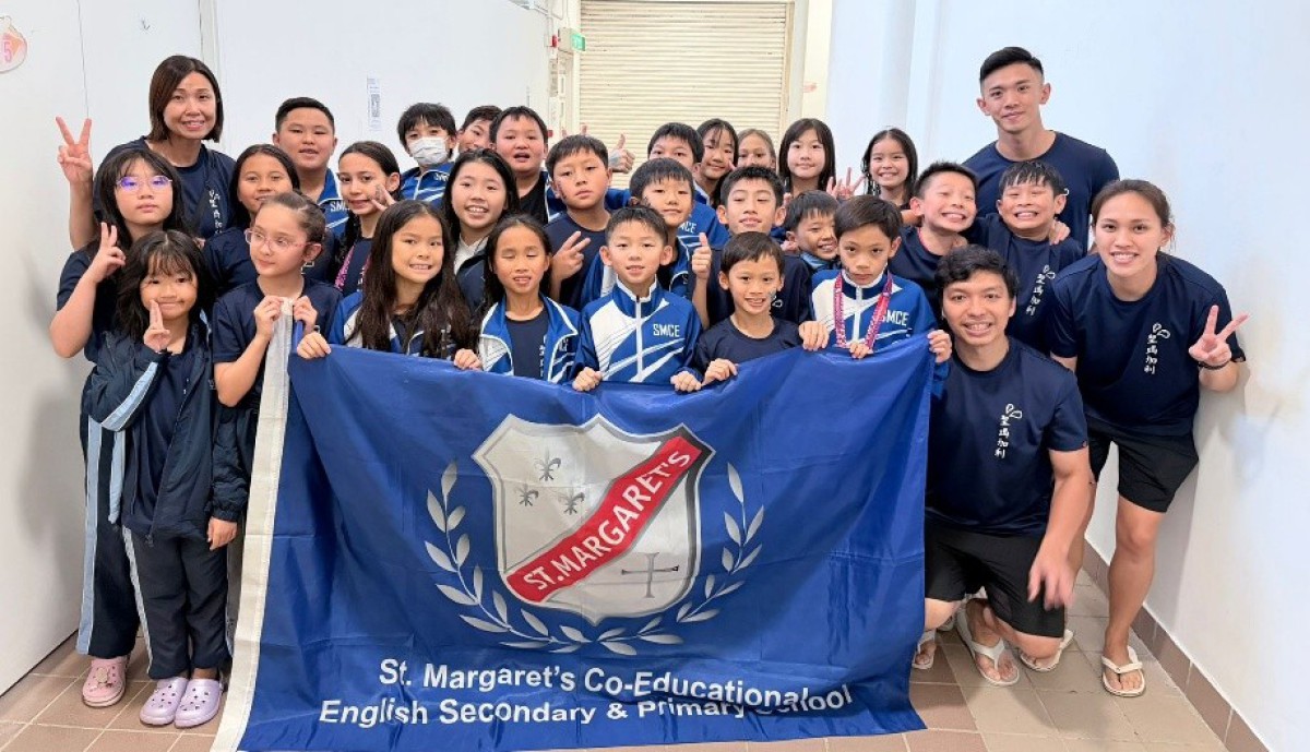 Making a Splash in the Kowloon West Area Inter-Primary Schools Swimming Competition