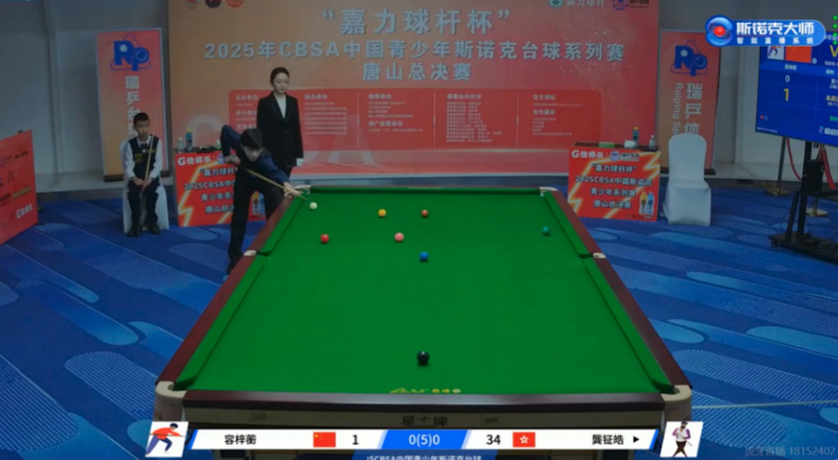 S.2 Student Kung Ching Ho Eton Wins Championship in Pre-Asian Championships Junior Snooker Training Competition
