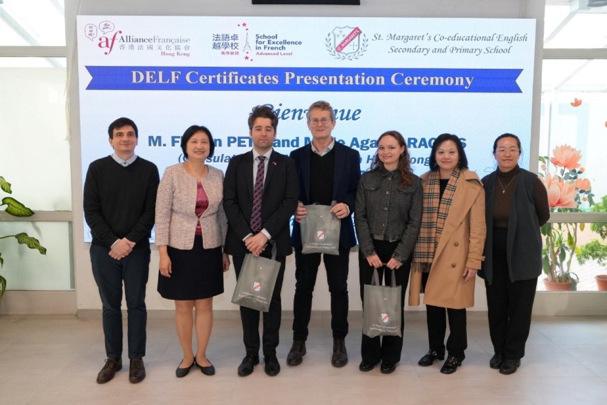 45 DELF Certificates Awarded to Our Students by French Consular Officials and Alliance Française