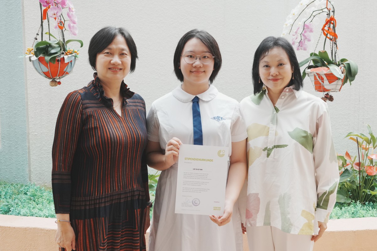 S.6 Yoki Lai Makes History as First PASCH Student in HK to Achieve B2 in HKDSE German; Secures Goethe Scholarship and Direct Admission to HKU